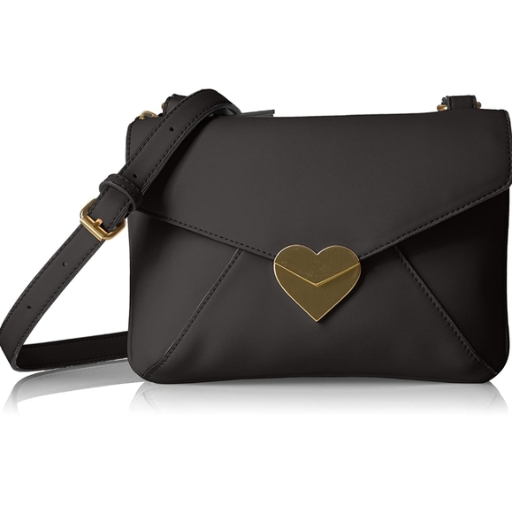 Dear Drew Handbags - Dear Drew Uptowner Heart Clasp Crossbody